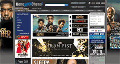 Desktop Screenshot of donedirtcheapdvd.com.au